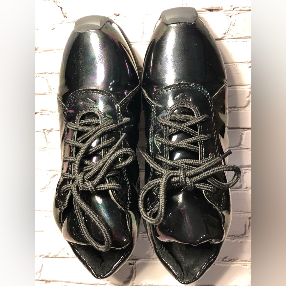 Jeffrey Campbell Oil Slick Platform Sneakers - Picture 3 of 11